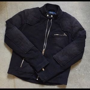 Polo Ralph Lauren quilted biker jacket